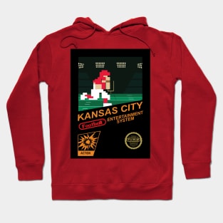 Kansas City Football Team - NES Football 8-bit Design Hoodie